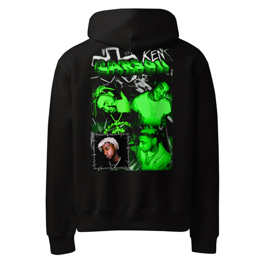 unisex oversized heavyweight hoodie black back 68da227a72494