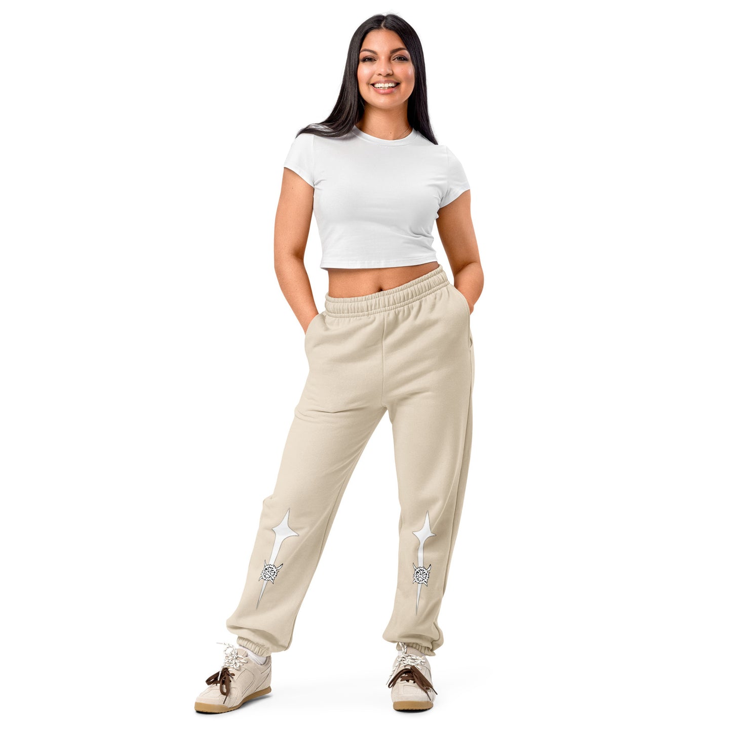 unisex heavyweight sweatpants dust front 68d8113eda14e