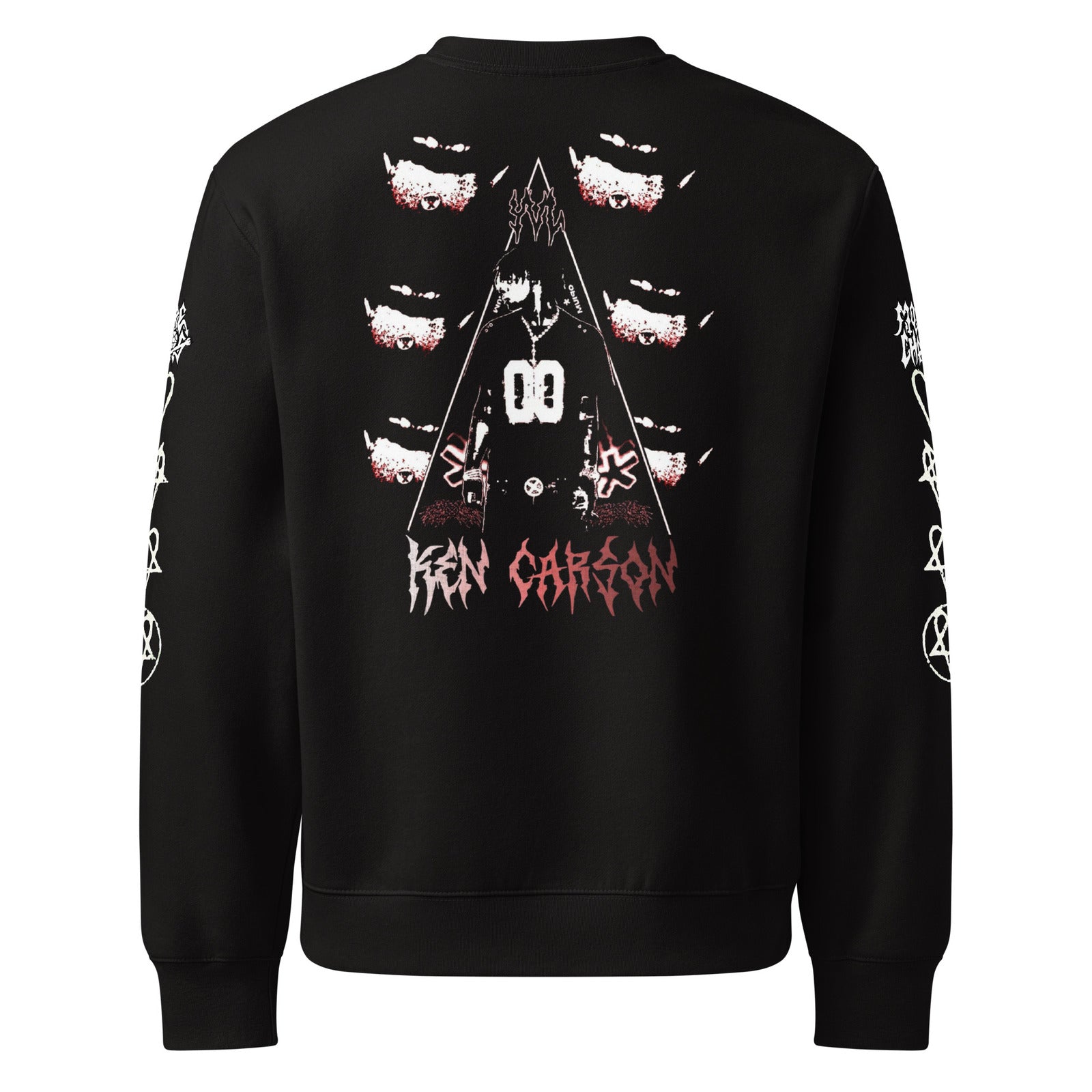 unisex oversized heavyweight sweatshirt black back 68d818686a56c