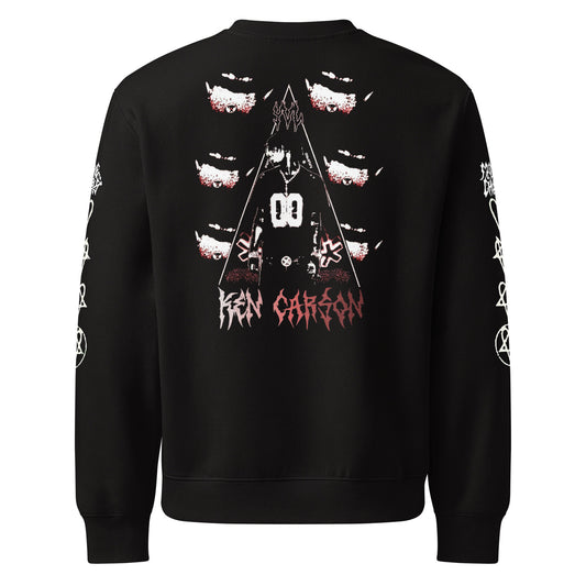 unisex oversized heavyweight sweatshirt black back 68d818686a56c