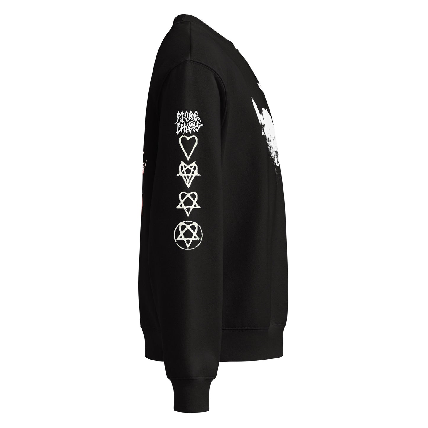 Ken Carson Teen-X unisex oversized heavyweight sweatshirt black right