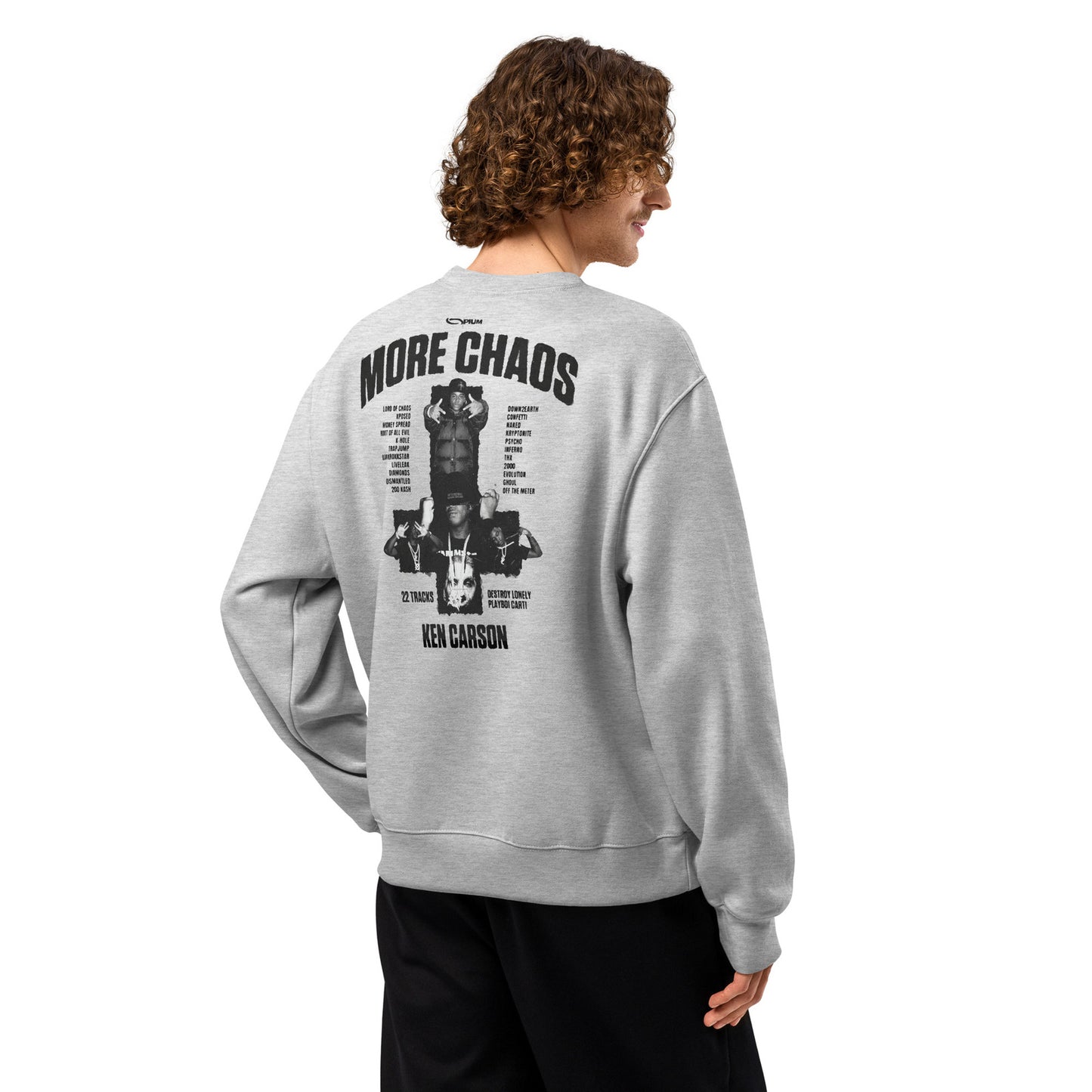 unisex oversized heavyweight sweatshirt athletic heather back 68d81a491d5f3