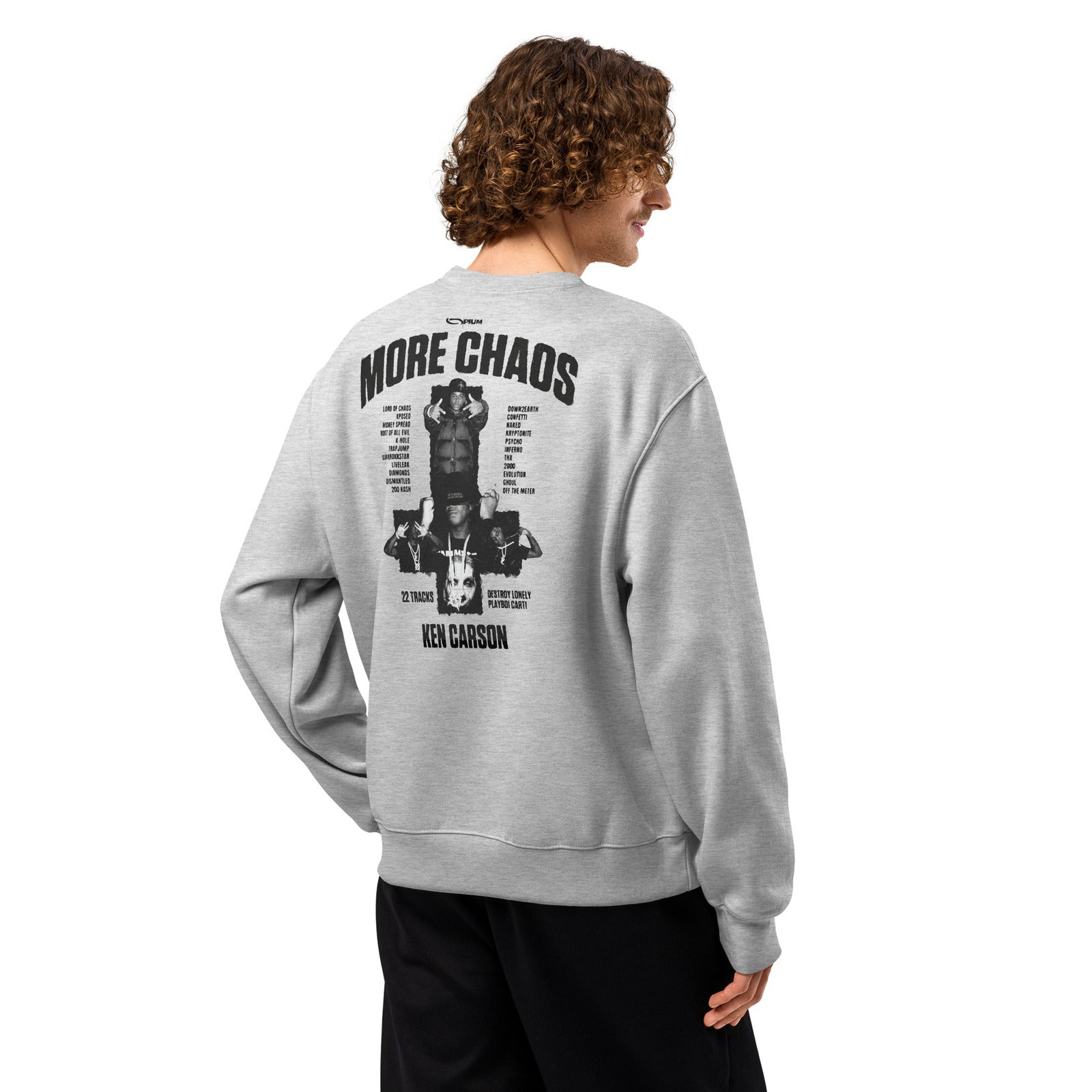 unisex oversized heavyweight sweatshirt athletic heather back 68d81a491d5f3