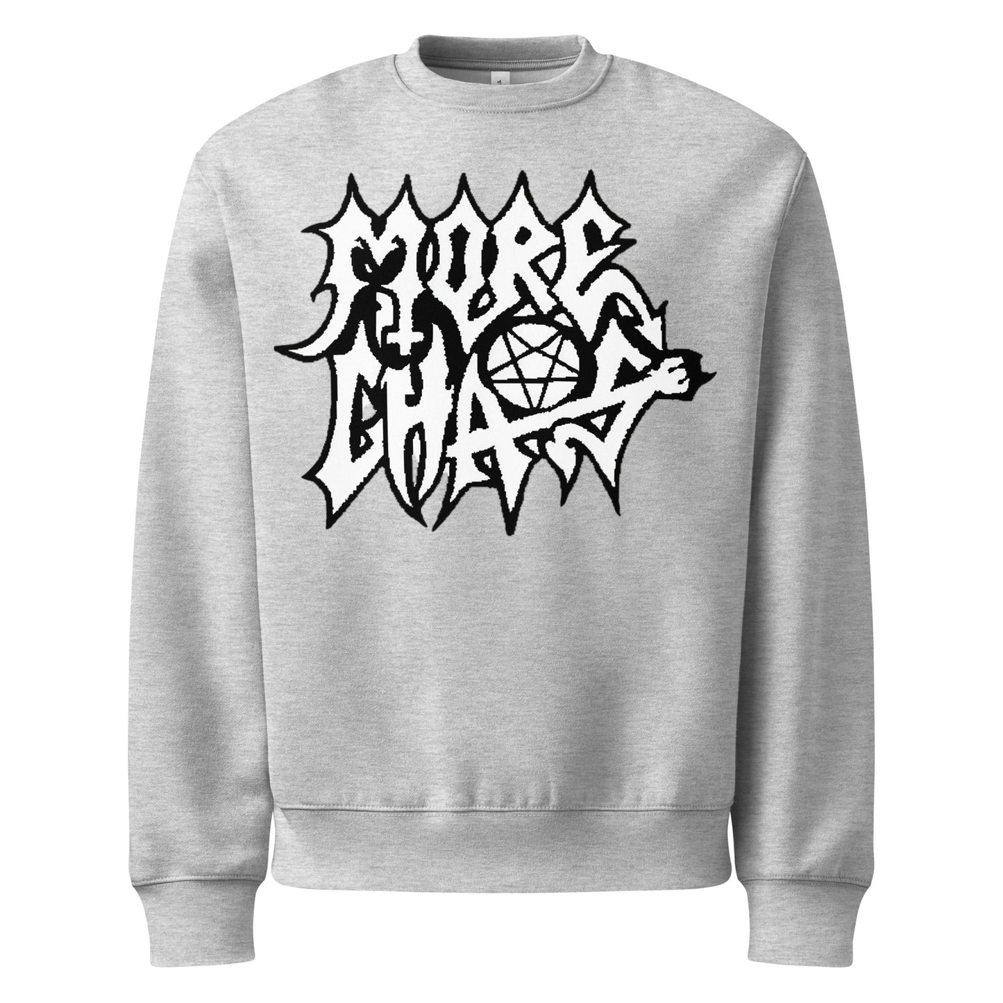 unisex oversized heavyweight sweatshirt athletic heather front 68d81a491a2db