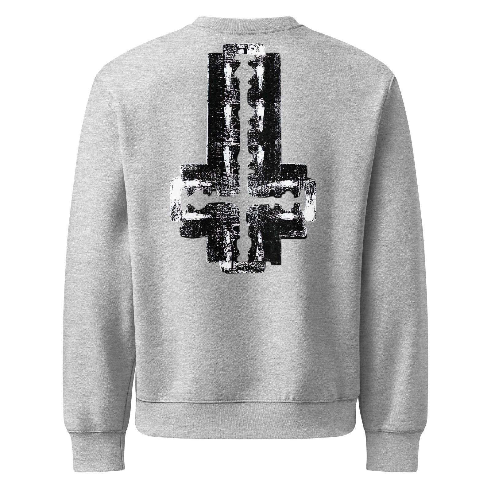 unisex oversized heavyweight sweatshirt athletic heather back 68d81e0a735f7