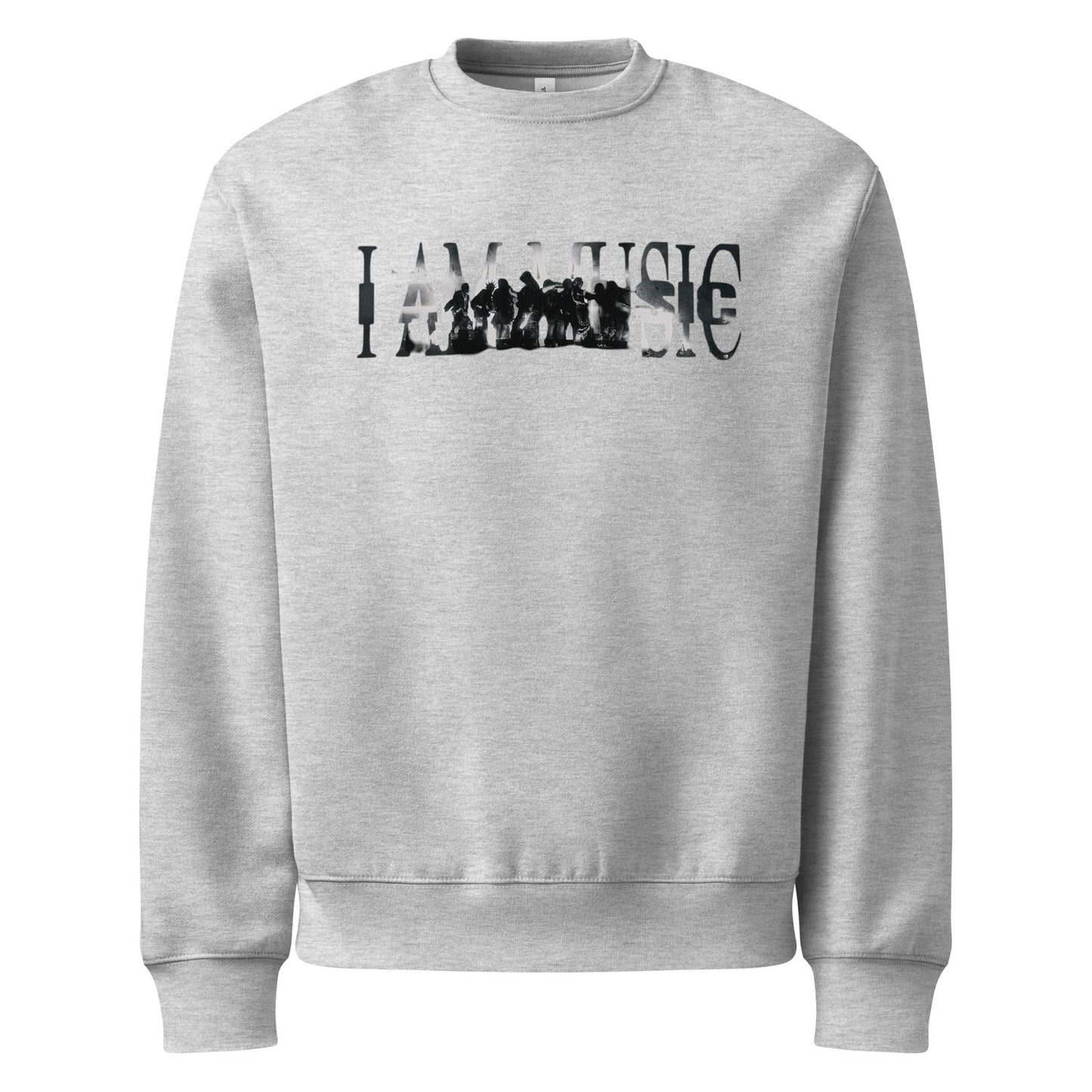 unisex oversized heavyweight sweatshirt athletic heather front 68d81e0a71f2f