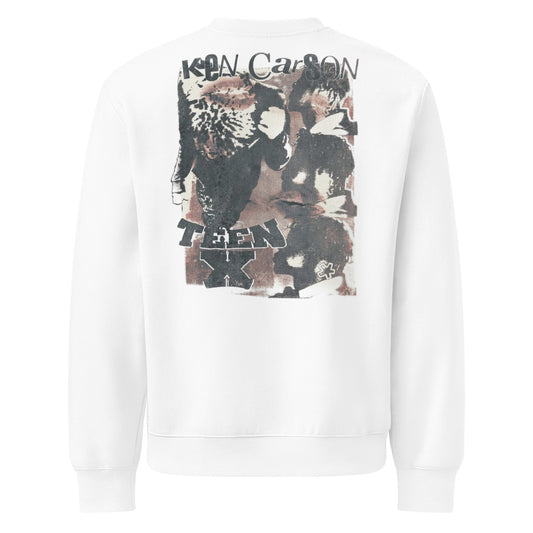 unisex oversized heavyweight sweatshirt white back 68d828ebbc0e5