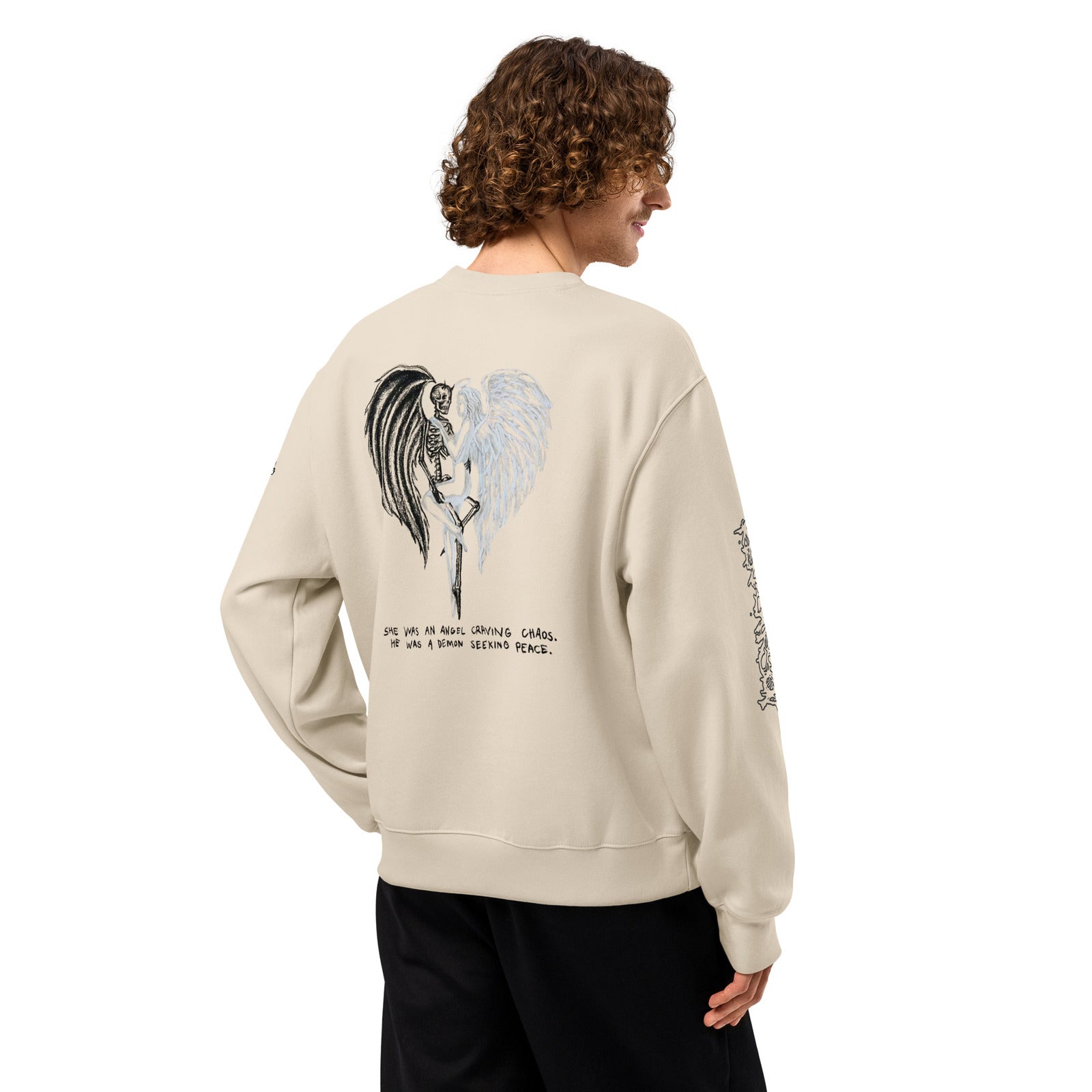 unisex oversized heavyweight sweatshirt dust back 68d82a3c3e9c6