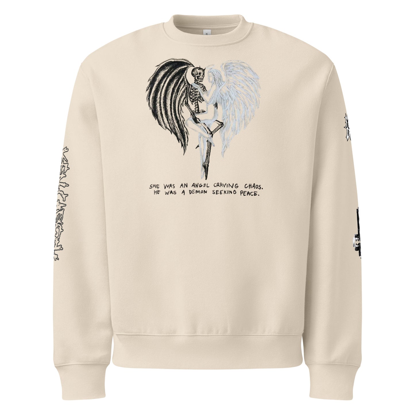 unisex oversized heavyweight sweatshirt dust front 68d82c96b0556