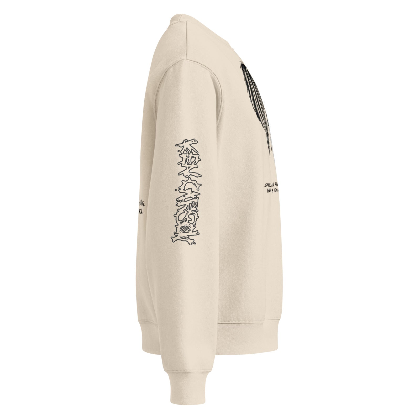 unisex oversized heavyweight sweatshirt dust right 68d82a3c3ce95