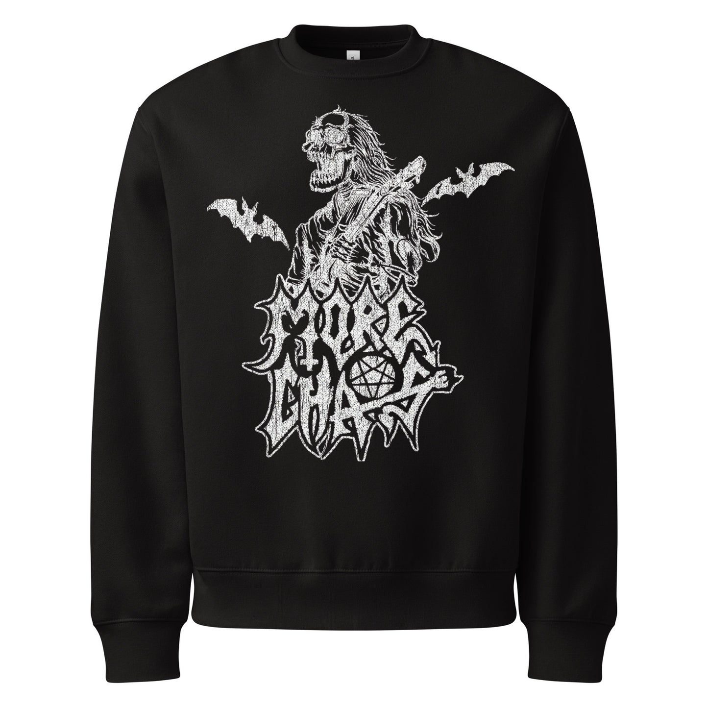 unisex oversized heavyweight sweatshirt black front 68d82fe642f27