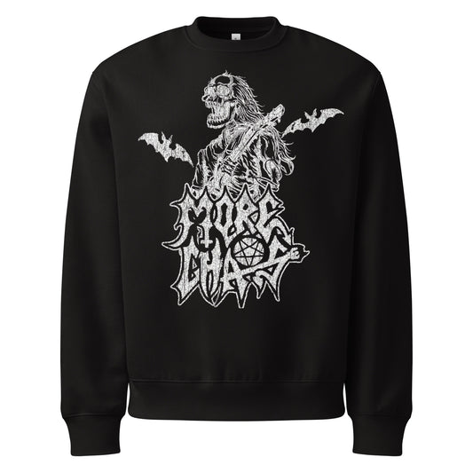 unisex oversized heavyweight sweatshirt black front 68d82fe642f27