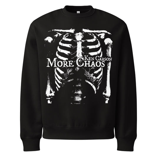 unisex oversized heavyweight sweatshirt black front 68d83125c4109