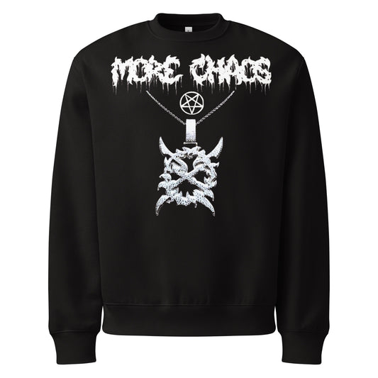 unisex oversized heavyweight sweatshirt black front 68d918010d9f2