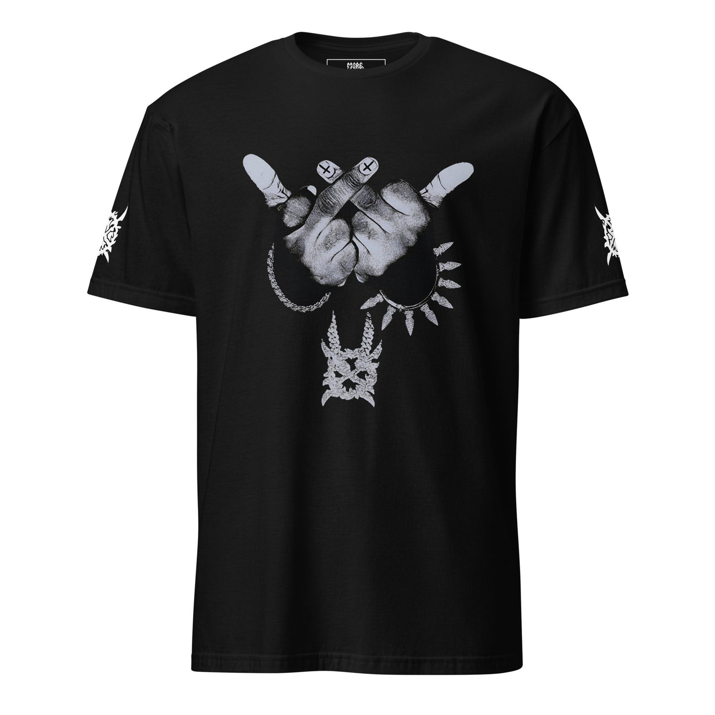 unisex basic softstyle t shirt black front 68d9f0758ff06