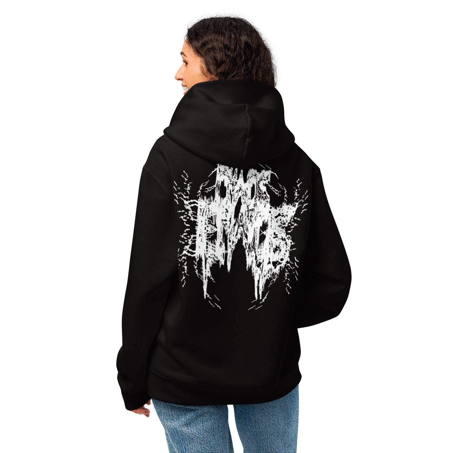 unisex oversized heavyweight hoodie black back 68da25e15bc2a