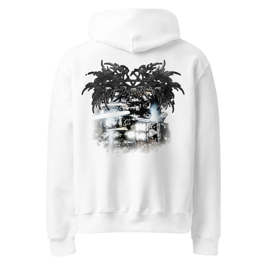 unisex oversized heavyweight hoodie white back 68da32bcdbad4